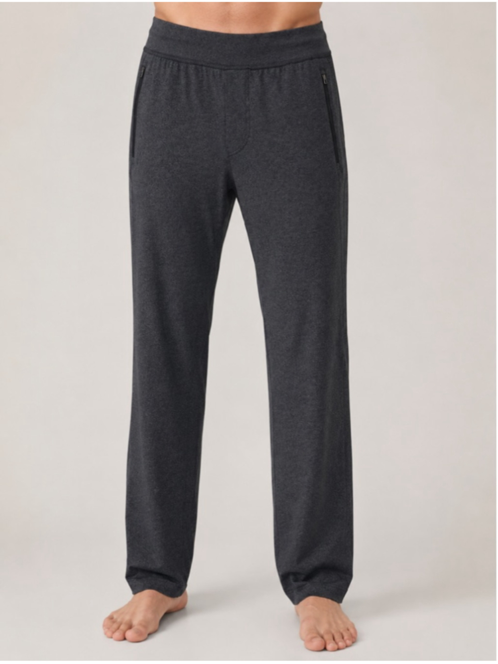 Lululemon Straight Leg Sweatpants Sz XL Heathered Charcoal EUC